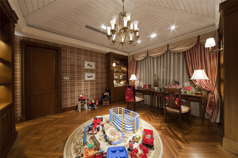 歐式古典風(fēng)格別墅效果圖賞析