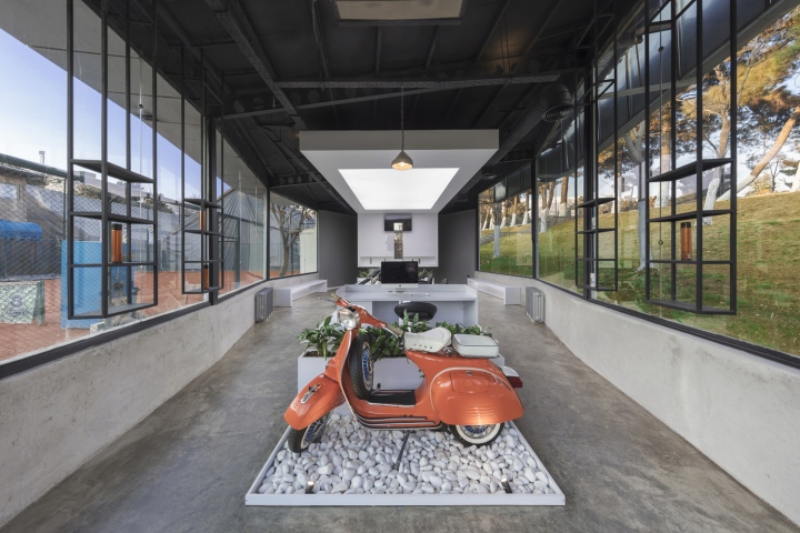 發(fā)廊前臺效果圖片