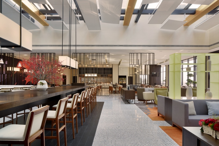 時(shí)尚生態(tài)餐廳裝修設計效果圖