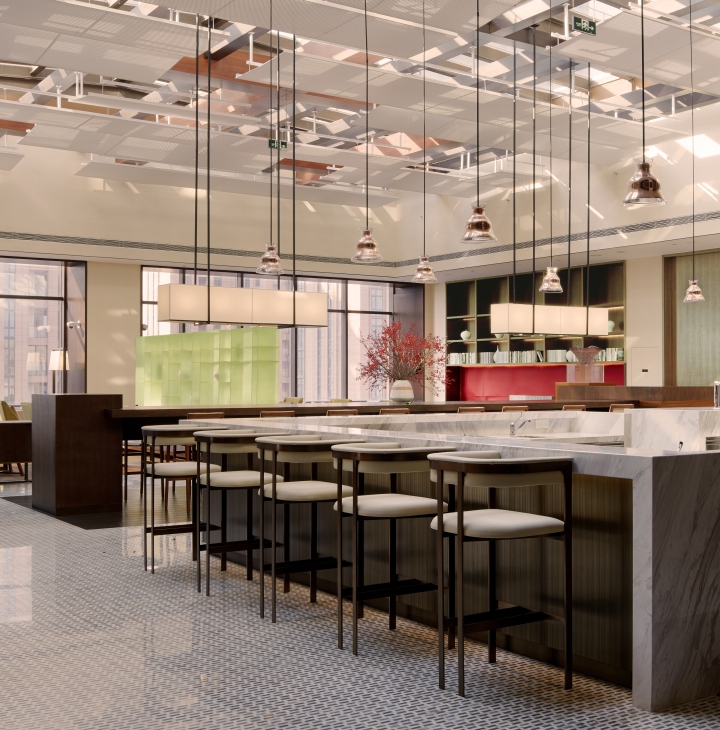 時(shí)尚生態(tài)餐廳裝修設計效果圖