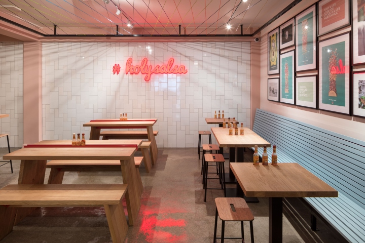 莎莎店快食餐廳裝修效果圖