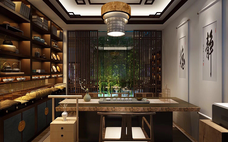 茶樓私人會(huì )所裝修效果圖