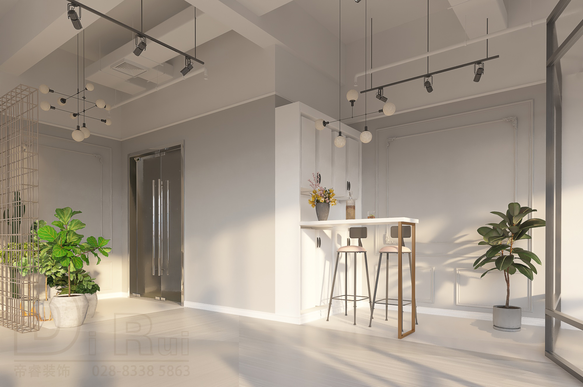 280平辦公室水吧