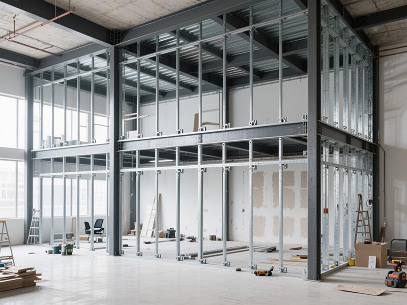 辦公室裝修二層搭建施工材料怎么選？裝修公司透露這 3 個(gè)關(guān)鍵點(diǎn)