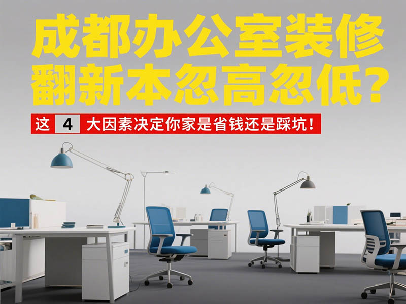 成都辦公室裝修翻新成本忽高忽低？這 4 大因素決定你家是省錢(qián)還是踩坑！